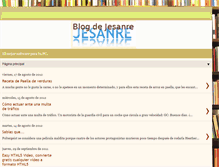 Tablet Screenshot of jesanre.blogspot.com