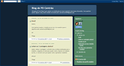 Desktop Screenshot of blogdepd2009.blogspot.com