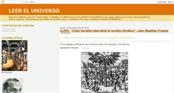 Desktop Screenshot of leereluniverso.blogspot.com