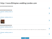 Tablet Screenshot of httpwwwethiopianweddinglondoncom.blogspot.com