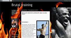 Desktop Screenshot of brutaltraining.blogspot.com