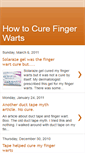 Mobile Screenshot of finger-warts.blogspot.com