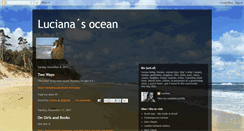 Desktop Screenshot of lucianasocean.blogspot.com