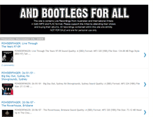 Tablet Screenshot of bootlegs4all.blogspot.com
