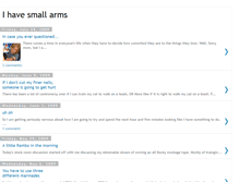 Tablet Screenshot of leahaslittlearms.blogspot.com