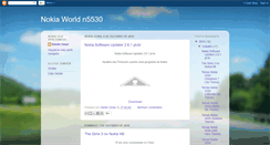 Desktop Screenshot of nokiaworld-n5530.blogspot.com