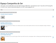Tablet Screenshot of companhiadoser.blogspot.com