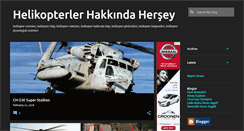 Desktop Screenshot of helikopterler.blogspot.com