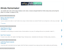 Tablet Screenshot of mindahomemaker.blogspot.com