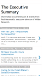Mobile Screenshot of execsum.blogspot.com