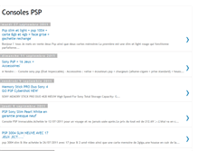 Tablet Screenshot of consolespsp.blogspot.com