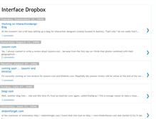 Tablet Screenshot of interfacedropbox.blogspot.com