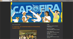 Desktop Screenshot of capoeiraqueretaro.blogspot.com