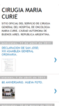 Mobile Screenshot of cirugiamariacurie.blogspot.com