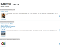 Tablet Screenshot of joycesbutterflies.blogspot.com
