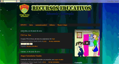 Desktop Screenshot of colegioumbral.blogspot.com