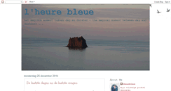 Desktop Screenshot of lheurebleue.blogspot.com