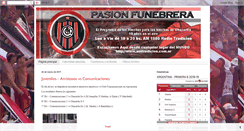 Desktop Screenshot of pasionfunebrerablog.blogspot.com