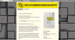 Desktop Screenshot of decultuurbrouwerij.blogspot.com