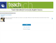 Tablet Screenshot of communityenglish.blogspot.com