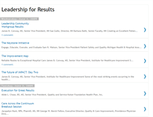 Tablet Screenshot of leadershipforresults.blogspot.com