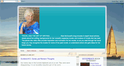 Desktop Screenshot of blairmcdowellauthor.blogspot.com