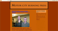 Desktop Screenshot of motorcityburningpress.blogspot.com