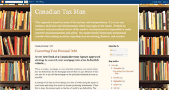 Desktop Screenshot of canadiantaxman.blogspot.com