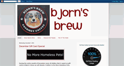 Desktop Screenshot of bjornsbrew.blogspot.com