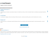 Tablet Screenshot of e-martisoare.blogspot.com