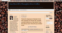 Desktop Screenshot of jansthoughtsovercoffee.blogspot.com