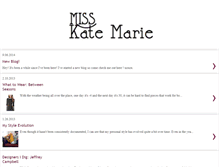 Tablet Screenshot of misskatemarieblog.blogspot.com