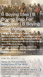 Mobile Screenshot of bboyingstep.blogspot.com