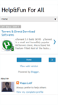 Mobile Screenshot of help2free.blogspot.com
