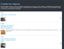 Tablet Screenshot of miguel-cuadernosviajeros.blogspot.com