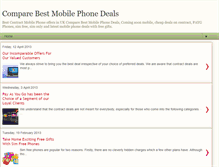 Tablet Screenshot of bestphonedeals.blogspot.com