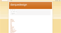 Desktop Screenshot of darquedesign.blogspot.com