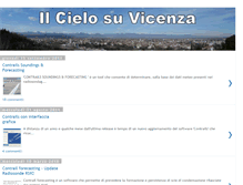 Tablet Screenshot of ilcielosuvicenza.blogspot.com