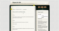 Desktop Screenshot of mapasdevida.blogspot.com