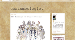 Desktop Screenshot of costumeologie.blogspot.com