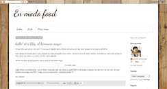 Desktop Screenshot of enmodofood.blogspot.com