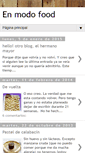 Mobile Screenshot of enmodofood.blogspot.com