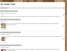 Tablet Screenshot of enmodofood.blogspot.com