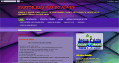 Desktop Screenshot of pastorreginaldoalves.blogspot.com