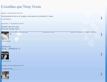 Tablet Screenshot of coisinhasquenenygosta.blogspot.com