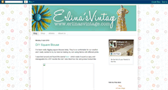 Desktop Screenshot of erlinasvintage.blogspot.com