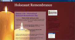 Desktop Screenshot of holocaustremembranceday.blogspot.com