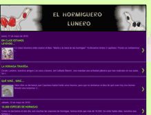 Tablet Screenshot of entrehormigas.blogspot.com