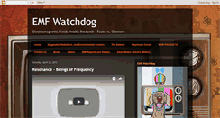 Desktop Screenshot of emfwatchdog.blogspot.com