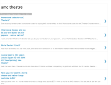 Tablet Screenshot of amc-theatre-e.blogspot.com